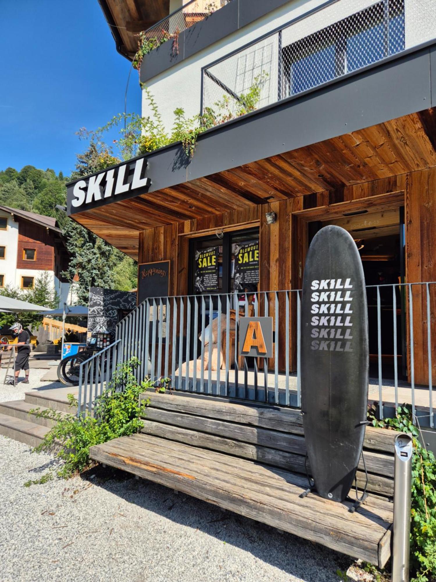 Skill Mountain Lodge - Ski Und Bike Hostel Im Sommer Mit Joker Card Saalbach-Hinterglemm Exterior foto